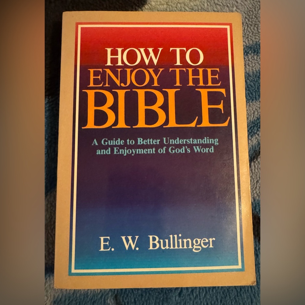 How to Enjoy the Bible Book
Like new condition
No rips or tears or markings